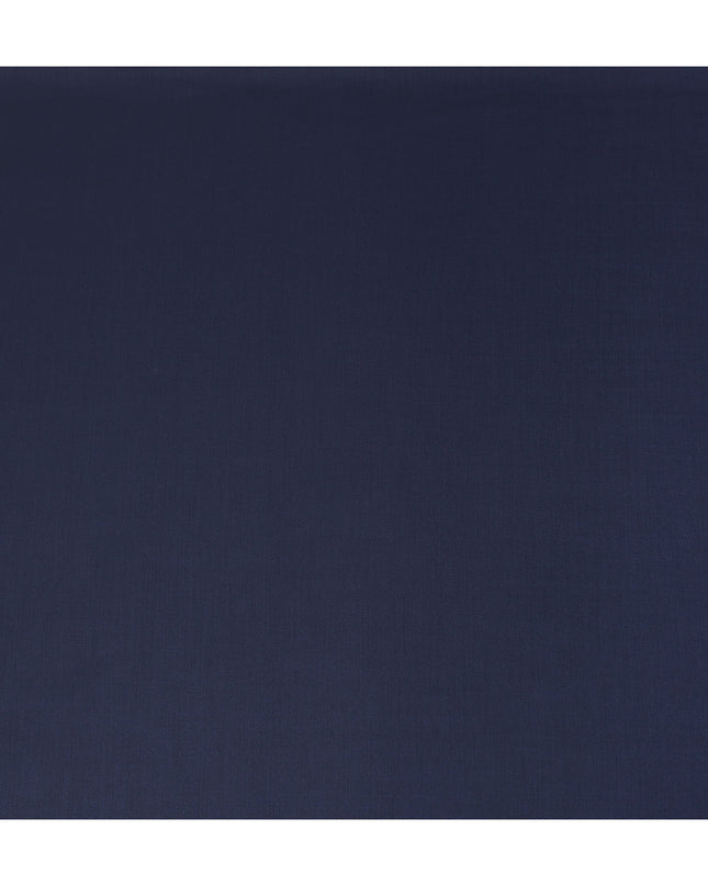 Navy Super 160s Wool Suiting Fabric