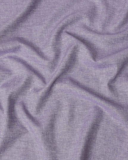 Soft Lavender Pure Linen 60 Lea Fabric 150cm