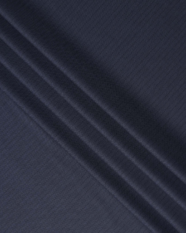 Blue English Wool Suiting 150cm | British