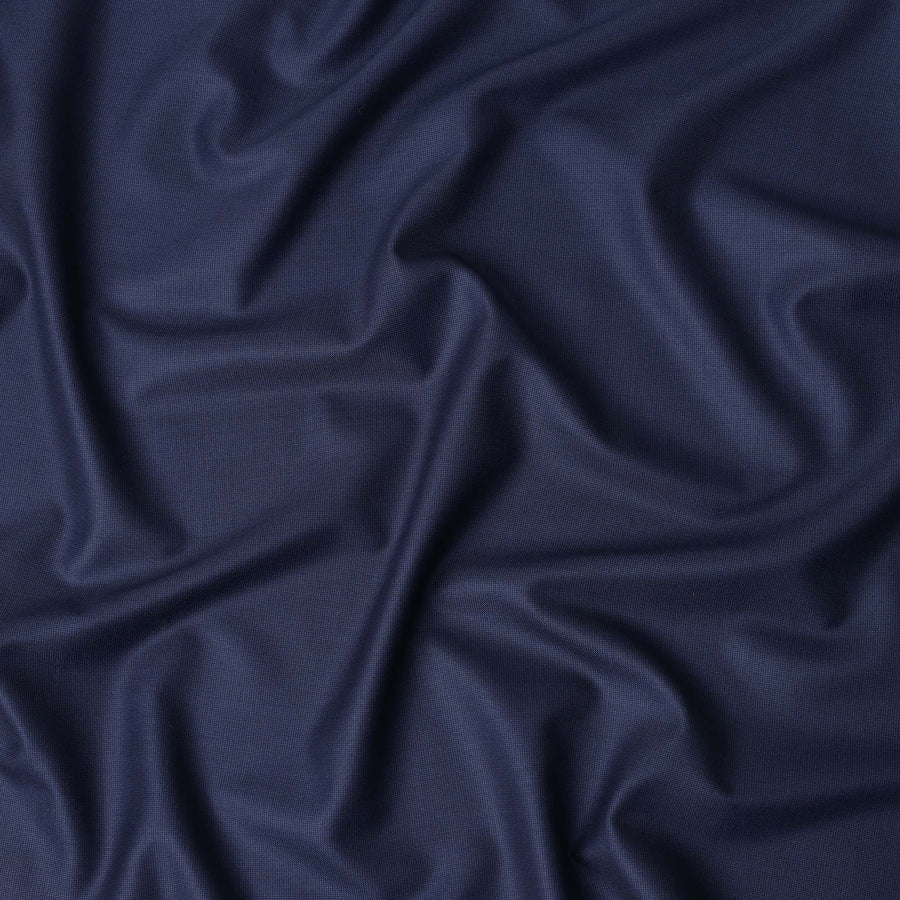 Blue English Wool Suiting 150cm | British