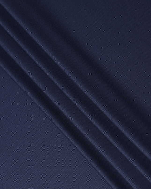 Blue English Wool Suiting 150cm | British