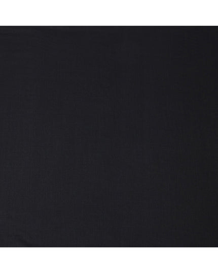 قماش بدلات من الصوف الإنجليزي الفاخر من طراز Super 180's باللون الأسود والكشمير، عرض 150 سم، صنع في المملكة المتحدة - D25024