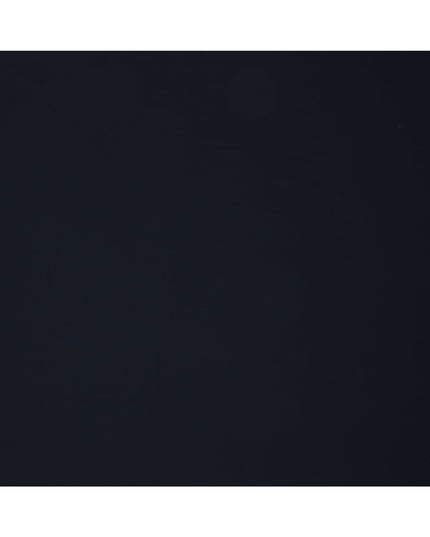 Dark Navy Premium Super 160's English Wool & Cashmere Suiting Fabric, Width 150 Cms, Made in United Kingdom-D25021