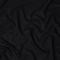 Black Premium Super 130's English Wool & Cashmere Suiting Fabric, Width 150 Cms, Made in United Kingdom-D25018