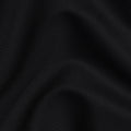 Black Premium Super 130's English Wool & Cashmere Suiting Fabric, Width 150 Cms, Made in United Kingdom-D25018