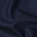 Navy Blue Premium Super 130's English Wool & Cashmere Suiting Fabric, Width 150 Cms, Made in United Kingdom-D25017