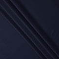 Navy Blue Premium Super 130's English Wool & Cashmere Suiting Fabric, Width 150 Cms, Made in United Kingdom-D25017