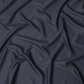 Navy Premium Super 160's English Wool & Cashmere Suiting Fabric, Width 150 Cms, Made in United Kingdom-D25020