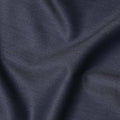 Navy Premium Super 160's English Wool & Cashmere Suiting Fabric, Width 150 Cms, Made in United Kingdom-D25020