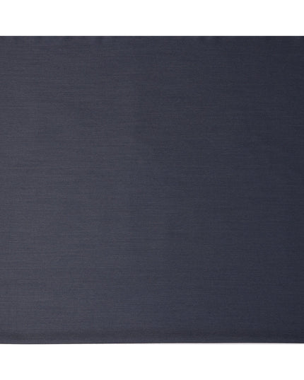 Navy Premium Super 160's English Wool & Cashmere Suiting Fabric, Width 150 Cms, Made in United Kingdom-D25020