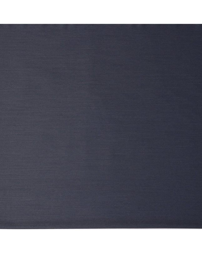 Navy Premium Super 160's English Wool & Cashmere Suiting Fabric, Width 150 Cms, Made in United Kingdom-D25020