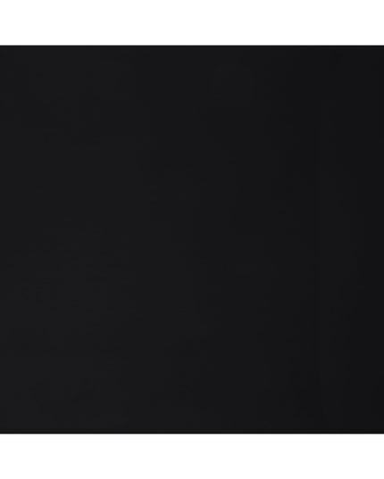 قماش بدلات من الصوف الإنجليزي الفاخر من صوف الكشمير الممتاز من طراز Super 180 باللون الأسود الداكن، عرض 150 سم، صنع في المملكة المتحدة - D25025