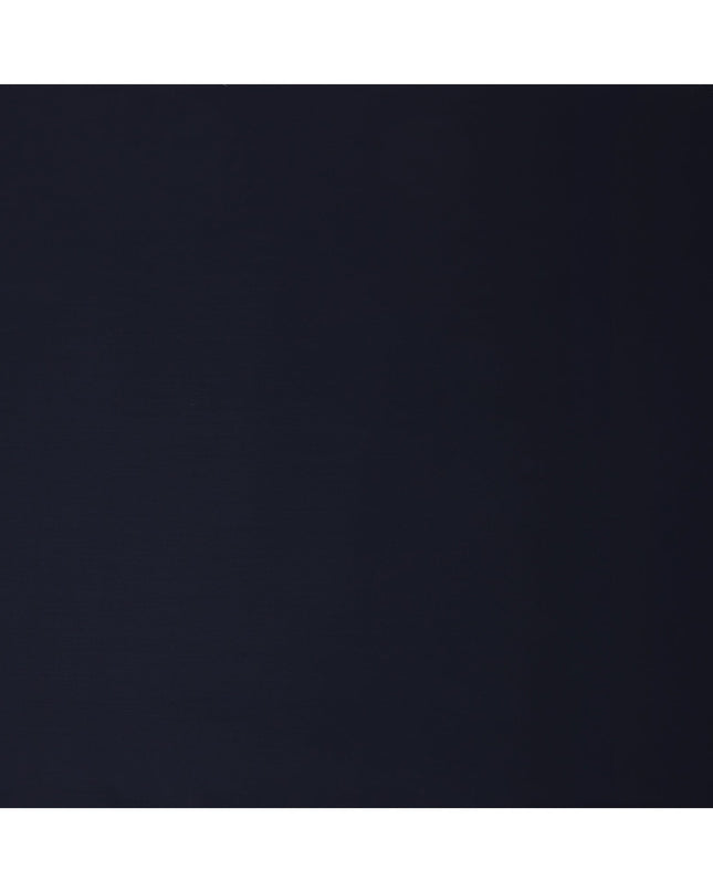 Navy Premium Super 180's English Wool & Cashmere Suiting Fabric, Width 150 Cms, Made in United Kingdom-D25026