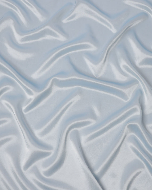Ice Blue Premium French Silk Lame Fabric, 110 Cms, France-D25124