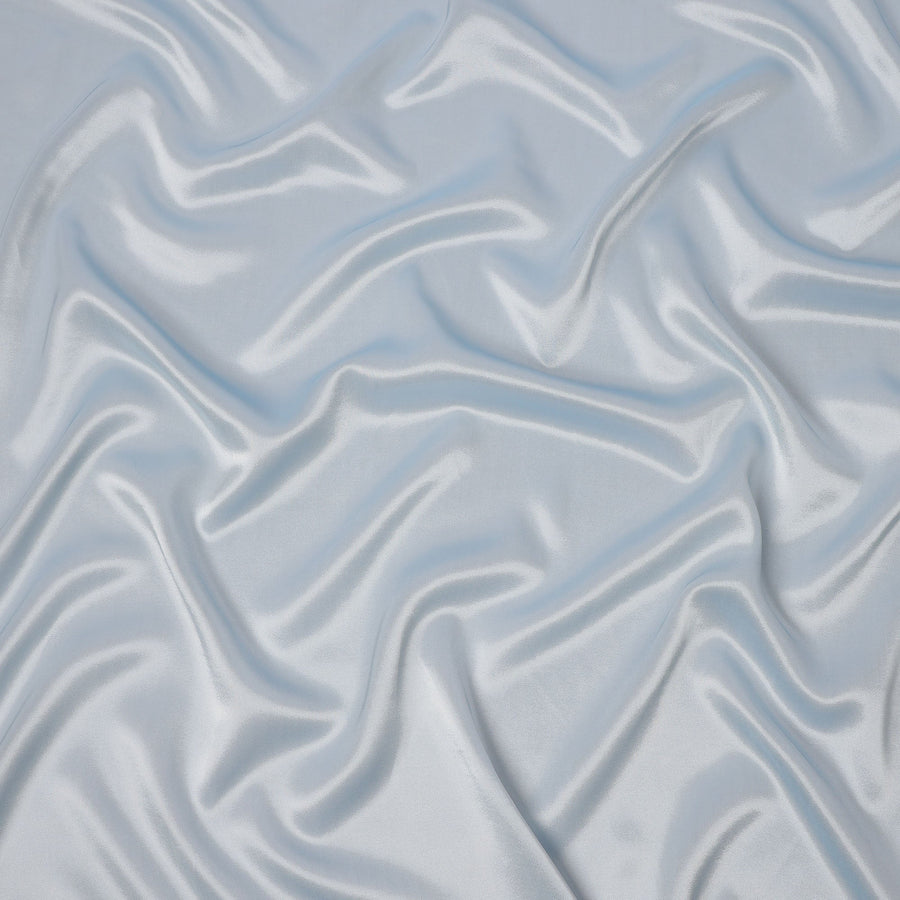 Ice Blue Premium French Silk Lame Fabric, 110 Cms, France-D25124