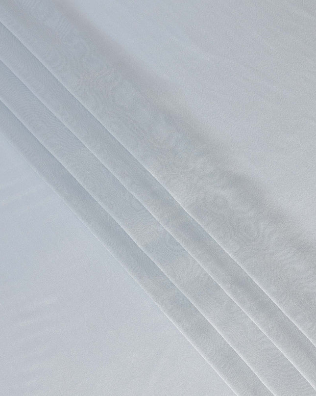 Ice Blue Premium French Silk Lame Fabric, 110 Cms, France-D25124