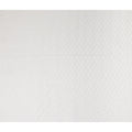 White Self Design Viscose Fabric 140cm