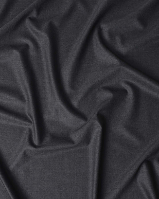 Charcoal Grey Australian Wool Suiting Piece 150cm | Regal Fa
