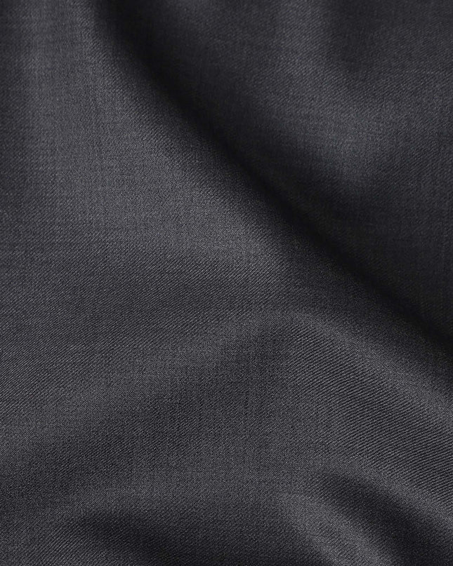 Charcoal Grey Australian Wool Suiting Piece 150cm | Regal Fa