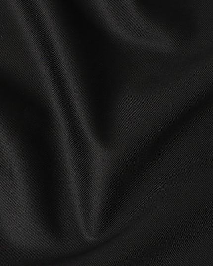 Pinstripe Black Australian Wool Suiting Piece 150cm | Regal 