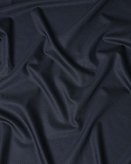 Super 150 Navy Italian Wool Suiting Fabric 150cm