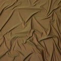 Olive Brown Plain Pure Raw Silk Fabric, 140 Cms Width, Made in India-D25991