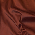 Brick Red Plain Pure Raw Silk Fabric, 140 Cms Width, Made in India-D25986