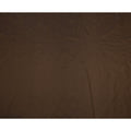 Brown Plain Pure Raw Silk Fabric, 140 Cms Width, Made in India-D25978