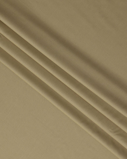 Beige Super 120s Wool Suiting Fabric