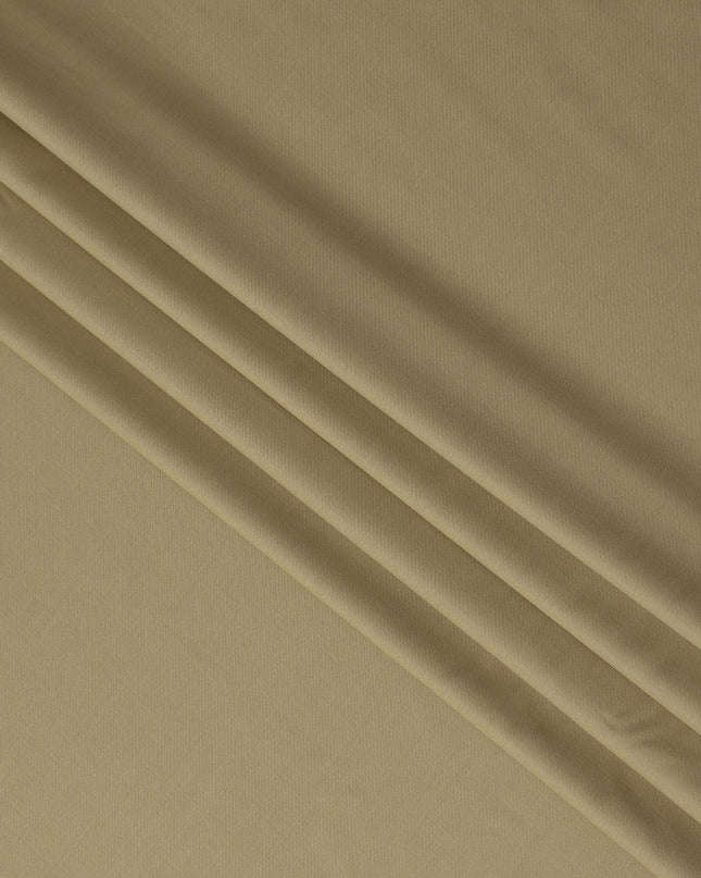 Beige Super 120s Wool Suiting Fabric