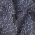 Slate Grey Abstract Print Cotton Shirting Fabric, Width 150 Cms, Made in Japan-D26062