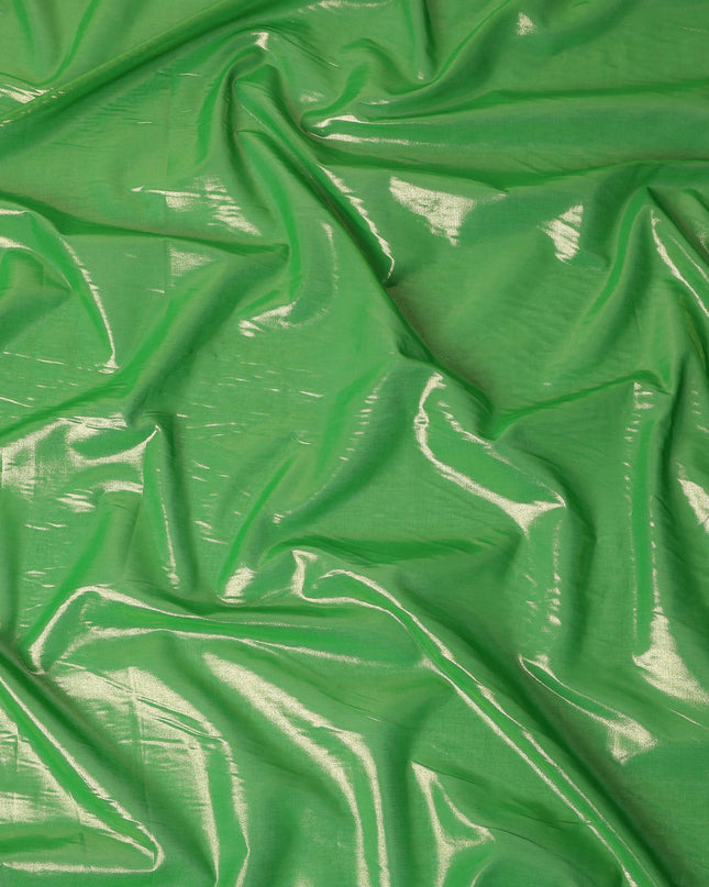 Green Cotton Voile Tissue Fabric 140cm India