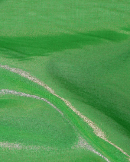 Green Cotton Voile Tissue Fabric 140cm India