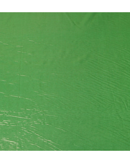 Green Cotton Voile Tissue Fabric 140cm India