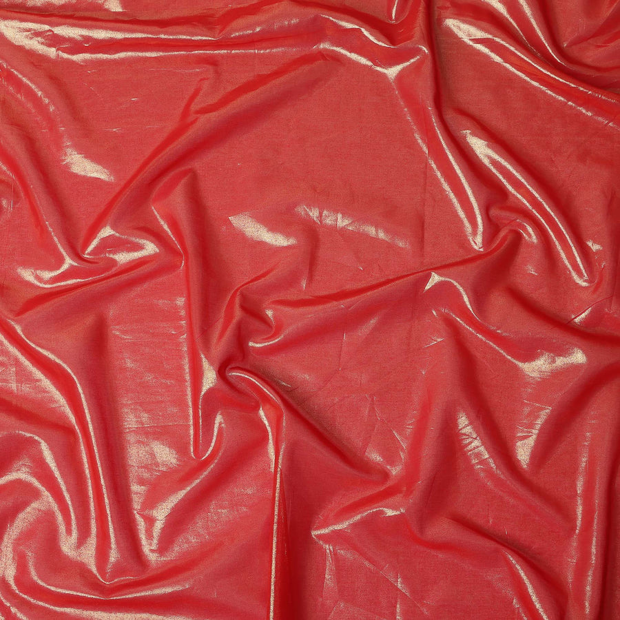 Red Cotton Voile Tissue Fabric 140cm India