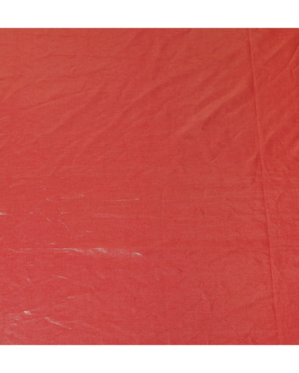 Red Cotton Voile Tissue Fabric 140cm India