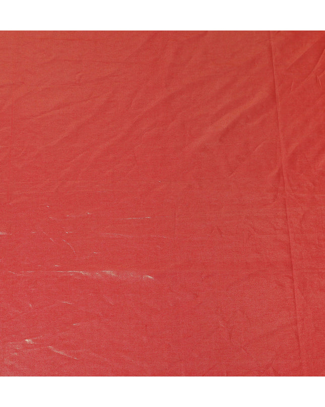 Red Cotton Voile Tissue Fabric 140cm India