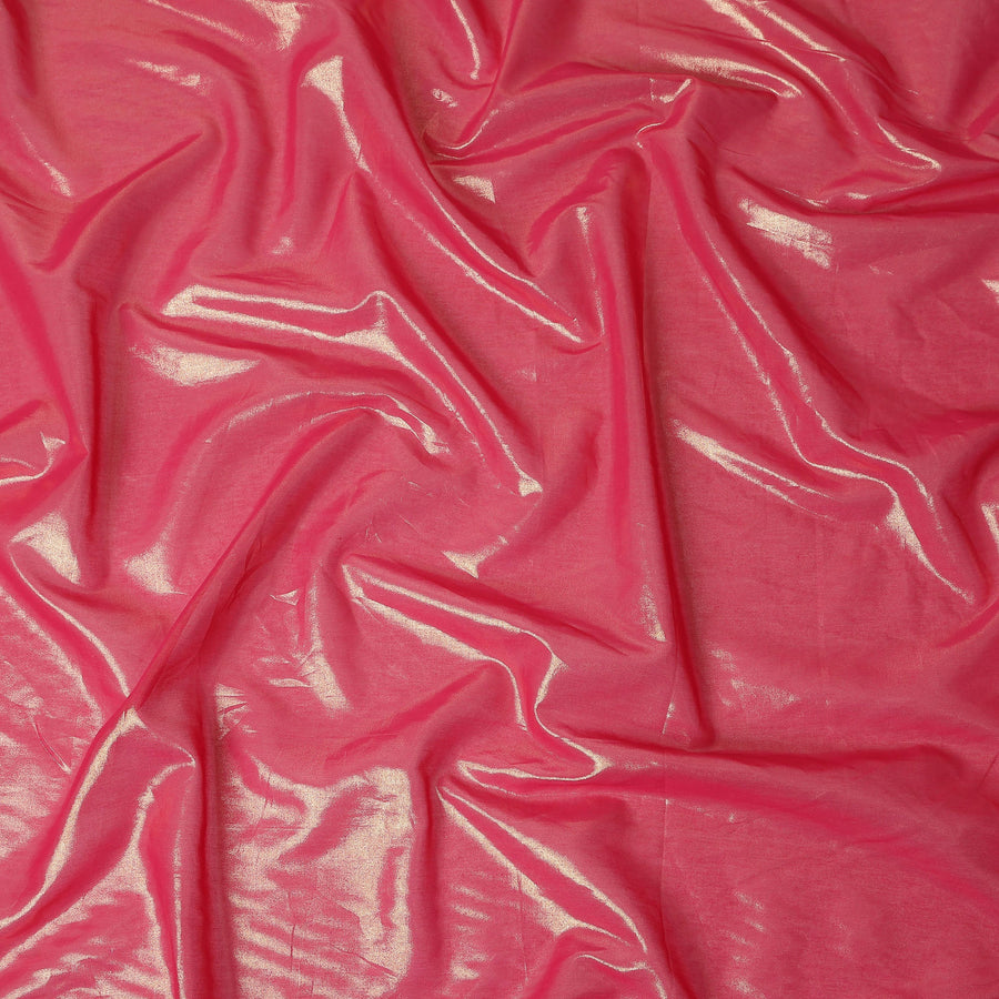 Pink Cotton Voile Tissue Fabric 140cm India