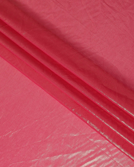 Pink Cotton Voile Tissue Fabric 140cm India