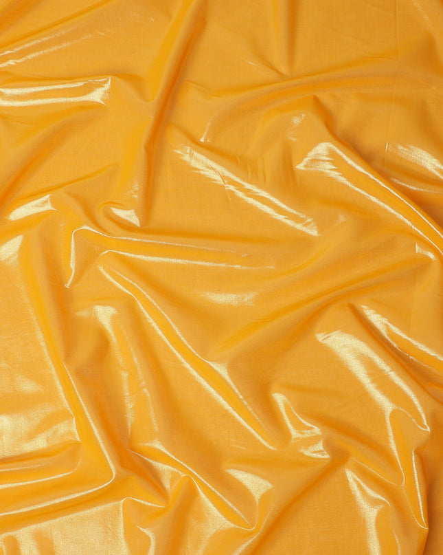 Gold Cotton Voile Tissue Fabric 140cm India