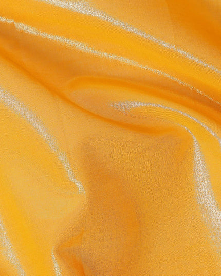 Gold Cotton Voile Tissue Fabric 140cm India