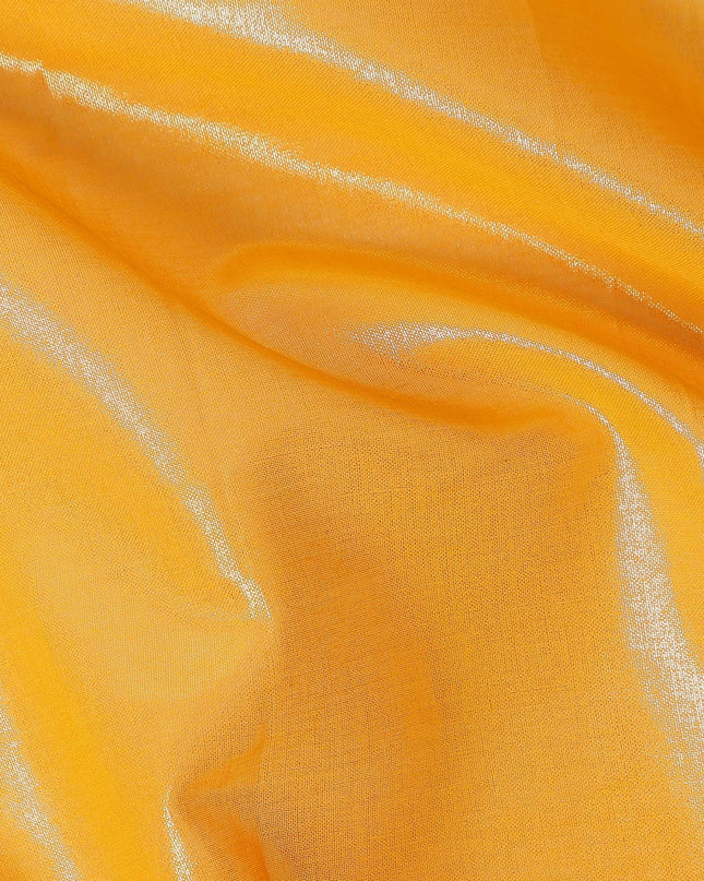 Gold Cotton Voile Tissue Fabric 140cm India
