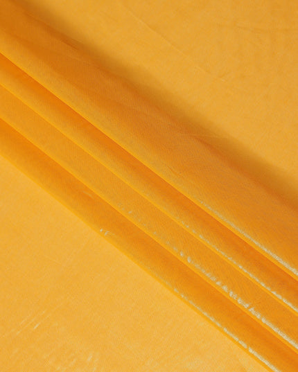Gold Cotton Voile Tissue Fabric 140cm India