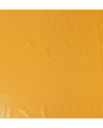 Gold Cotton Voile Tissue Fabric 140cm India