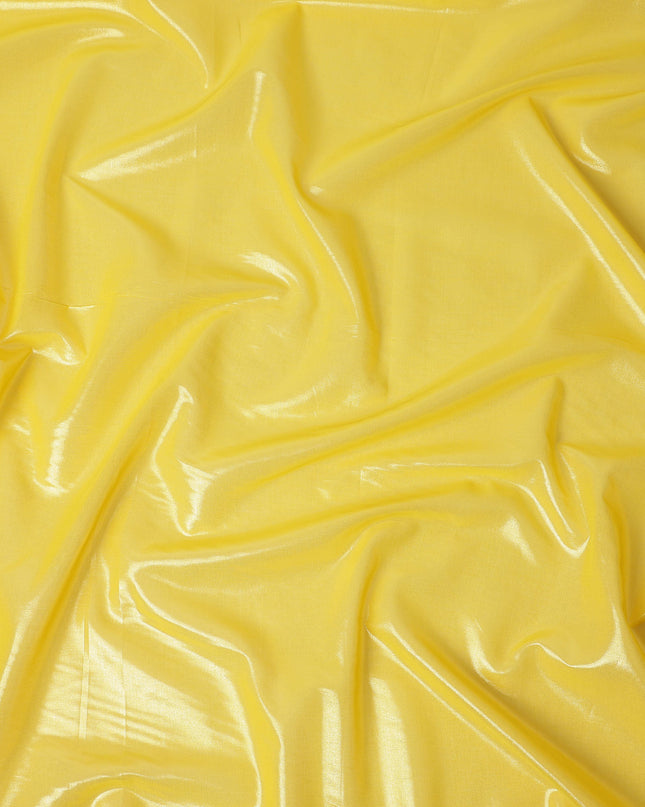 Yellow Cotton Voile Tissue Fabric 140cm India