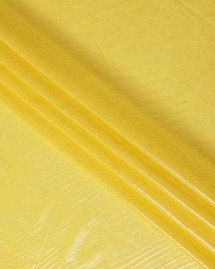 Yellow Cotton Voile Tissue Fabric 140cm India