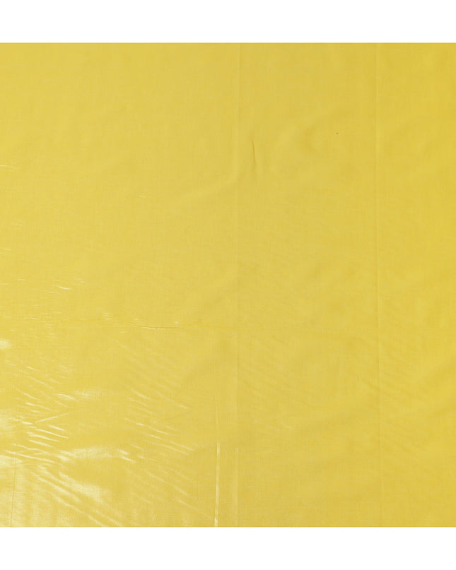 Yellow Cotton Voile Tissue Fabric 140cm India