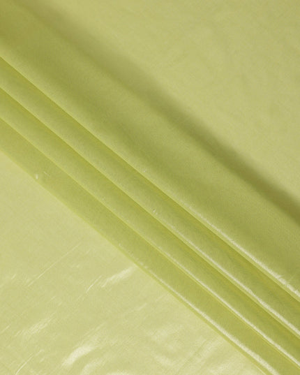 Soft Yellow Cotton Voile Tissue Fabric 140cm India