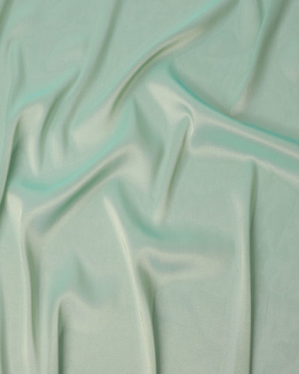 Mint Green Premium Silk Lame Fabric, 110 Cms Width, Made in South Korea-D26140