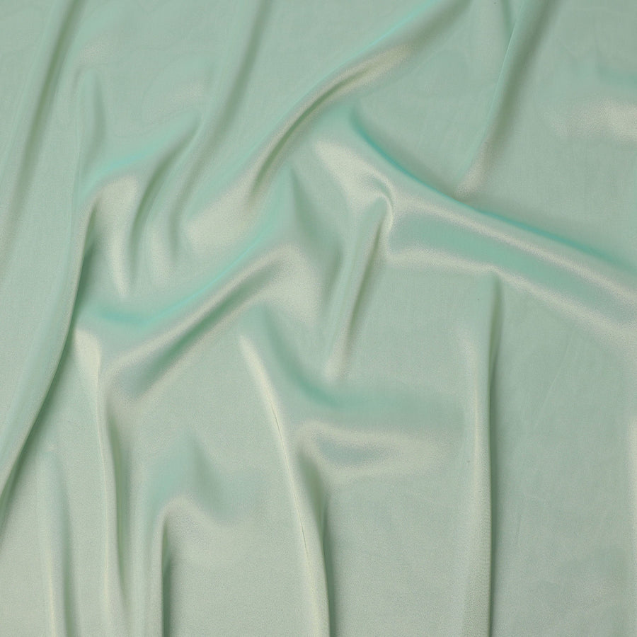 Mint Green Premium Silk Lame Fabric, 110 Cms Width, Made in South Korea-D26140